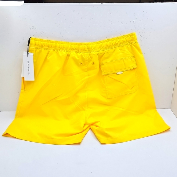 CALVIN KLEIN MEN'S SWIM TRUNK YELLOW - Picture 7 of 12